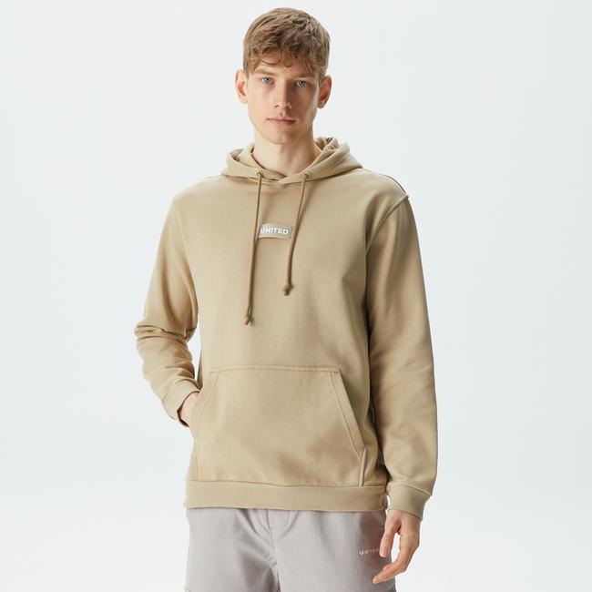  UNITED4 Erkek Krem Sweatshirt