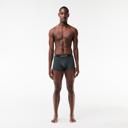  Core Erkek 5'li Koyu Gri Boxer