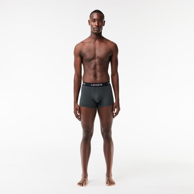  Core Erkek 5'li Koyu Gri Boxer