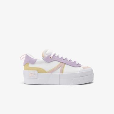  Lacoste L004 Platform Kadın Beyaz Sneaker