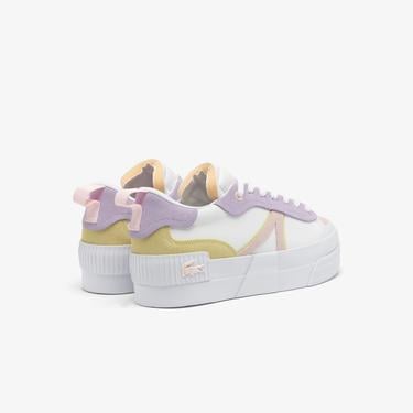  Lacoste L004 Platform Kadın Beyaz Sneaker