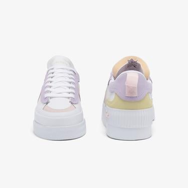  Lacoste L004 Platform Kadın Beyaz Sneaker
