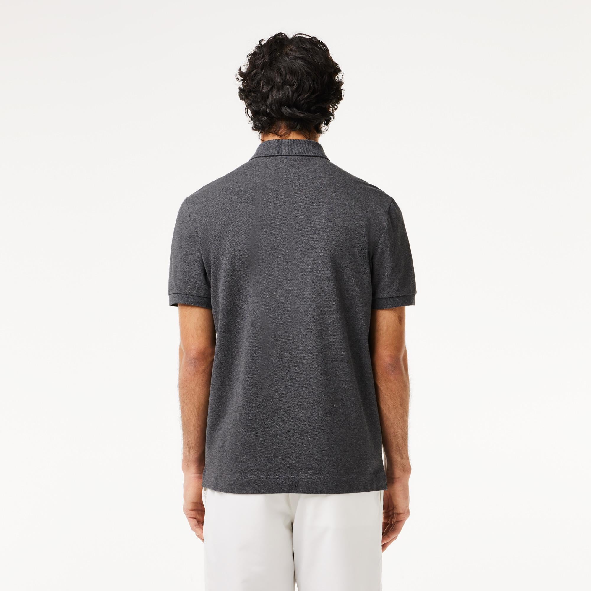 Erkek Regular Fit Gri Paris Polo