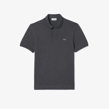  Lacoste Paris Erkek Regular Fit Gri Polo