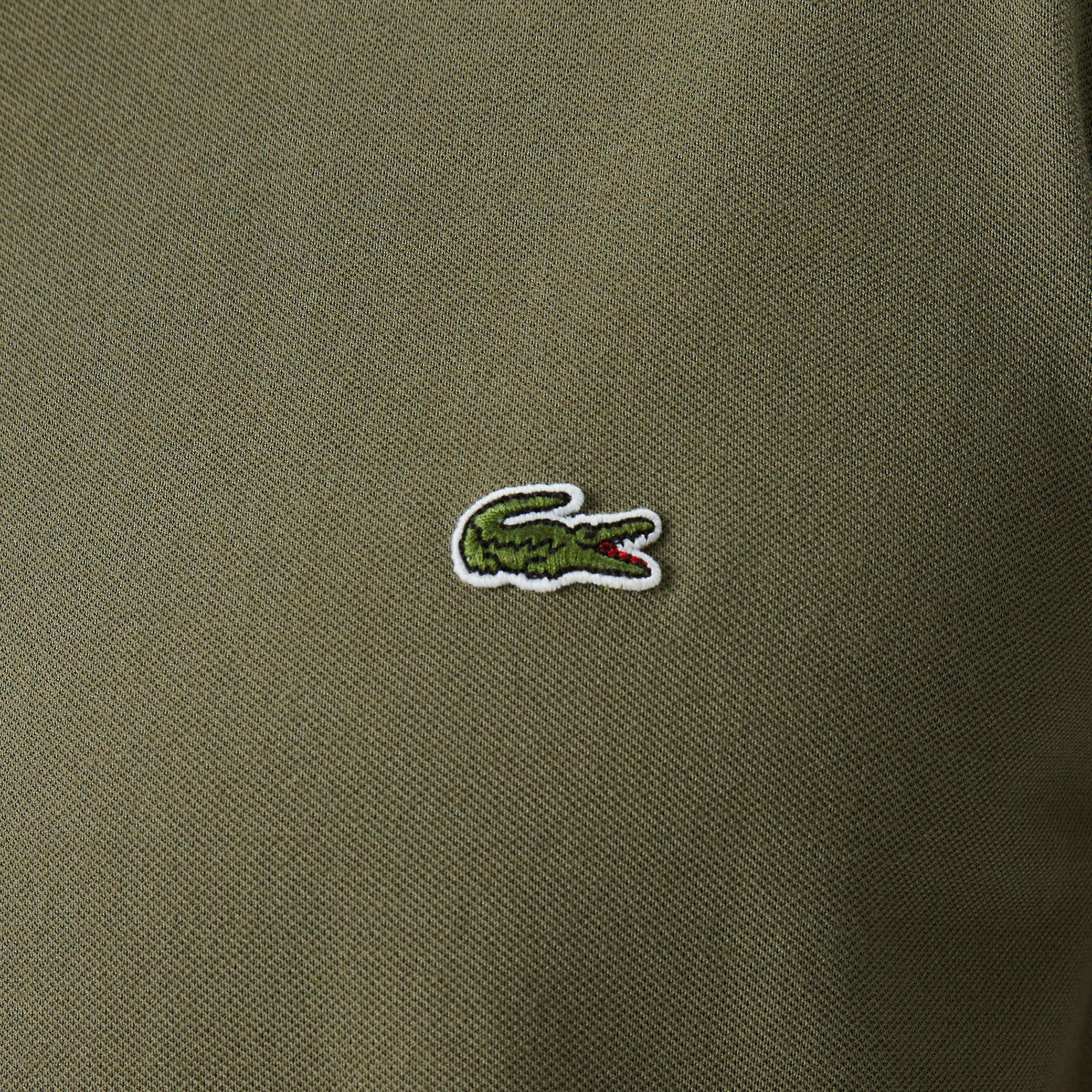 Erkek Slim Fit Yeşil Gömlek