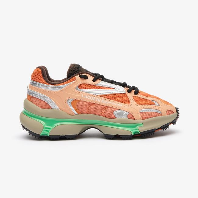  Lacoste L003 2K24 Kadın Turuncu Sneaker