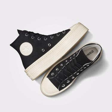  Converse Chuck Taylor All Star Modern Lift Unisex Siyah Platform Sneaker