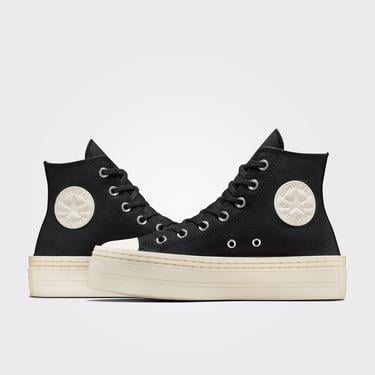  Converse Chuck Taylor All Star Modern Lift Unisex Siyah Platform Sneaker