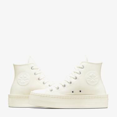  Converse Chuck Taylor All Star Modern Lift Unisex Krem Platform Sneaker