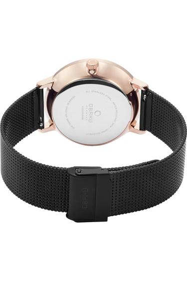  Obaku Denmark V222GRVBMB Erkek Kol Saati