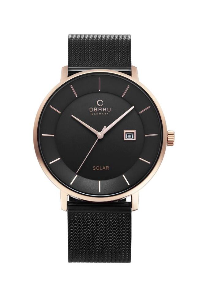  Obaku Denmark V222GRVBMB Erkek Kol Saati