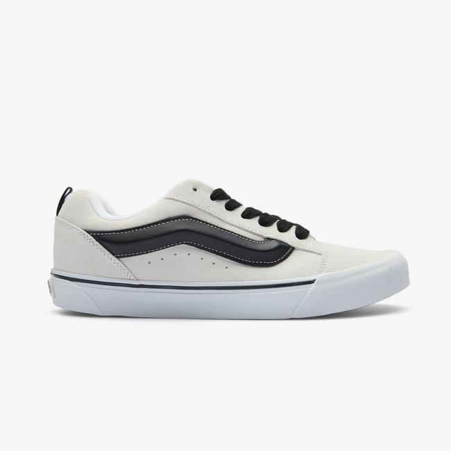  Vans Knu Skool Unisex Siyah/Beyaz Sneaker