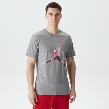  Jordan Brand Erkek Gri T-Shirt