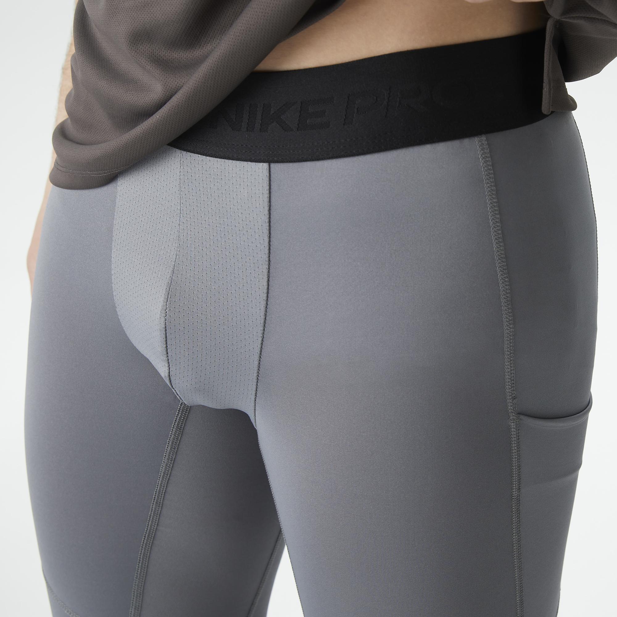 Nike Dri-Fit Pro Erkek Gri Tayt