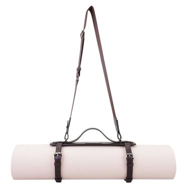  Bandha Kahve Deri Yoga Matı Askısı