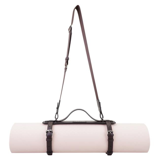  Bandha Kahve Deri Yoga Matı Askısı