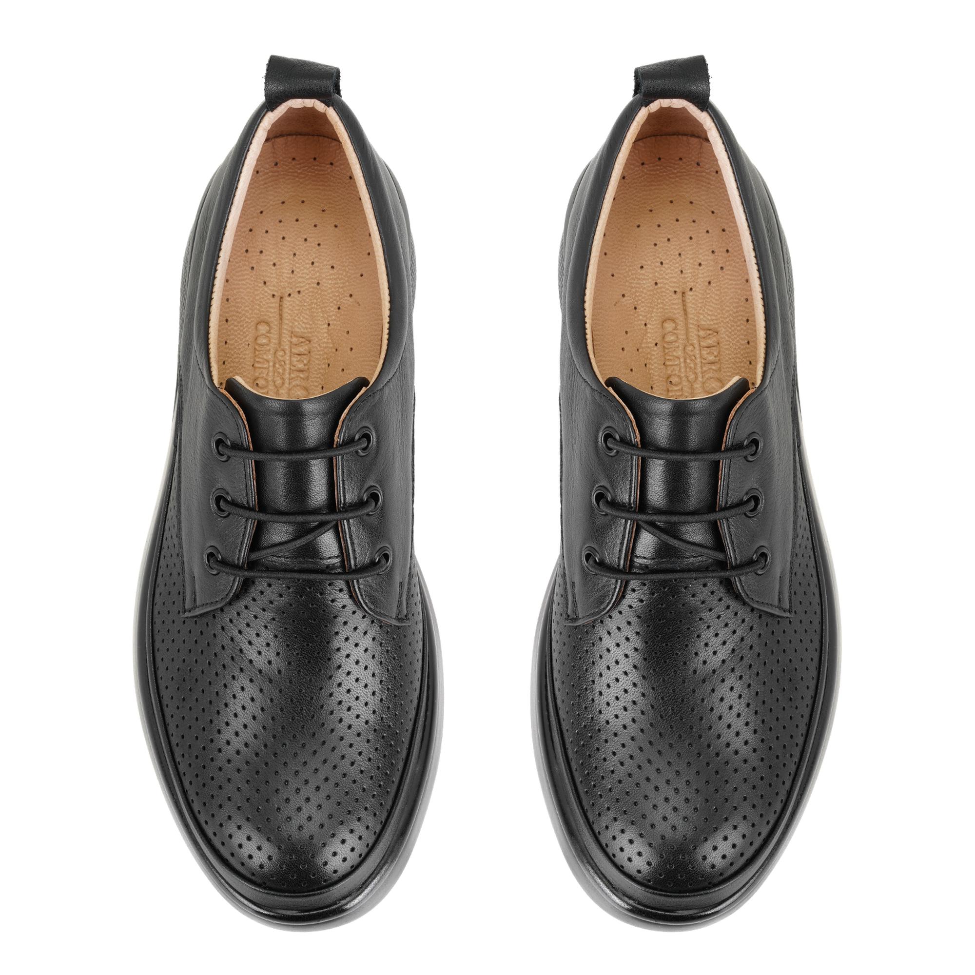 Kadın Siyah DesaComfort Deri Günlük Ayakkabı