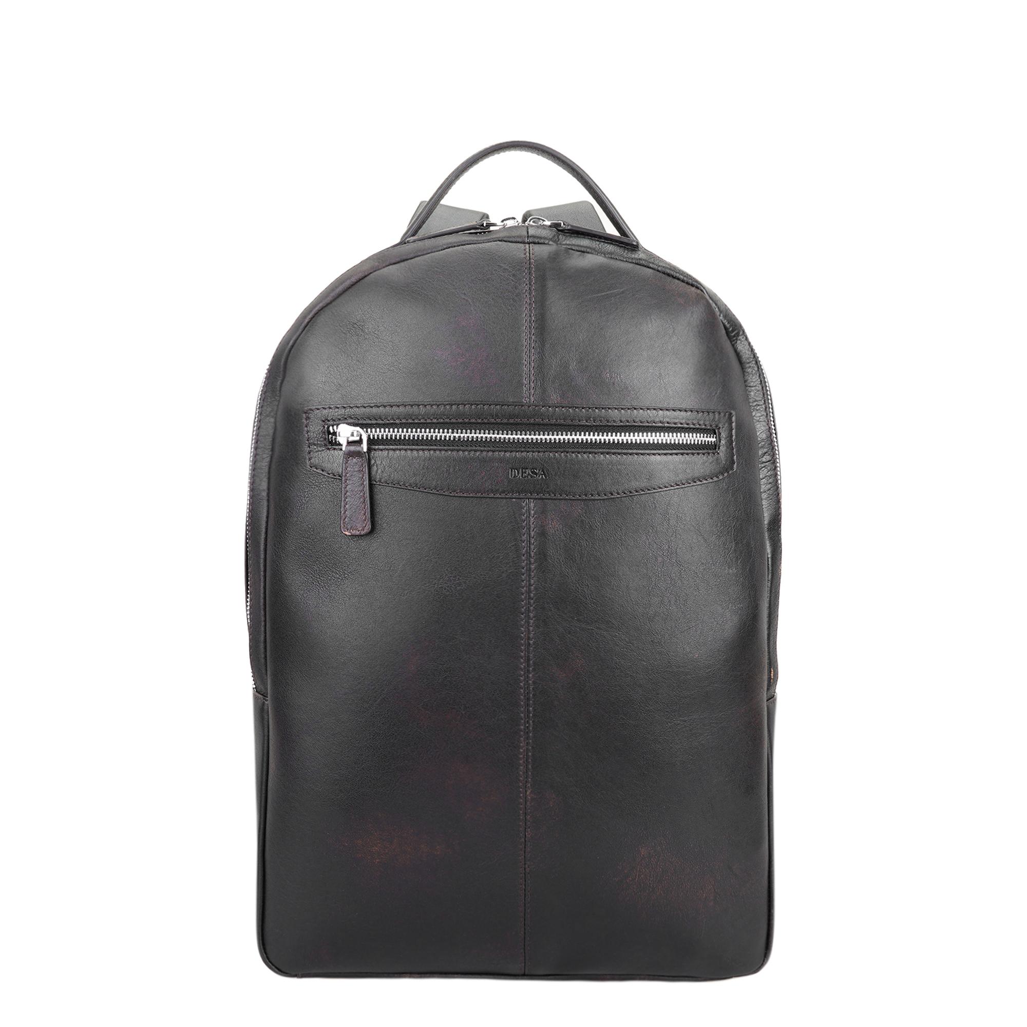 Barnaby Kahve Deri Sırt Çantası