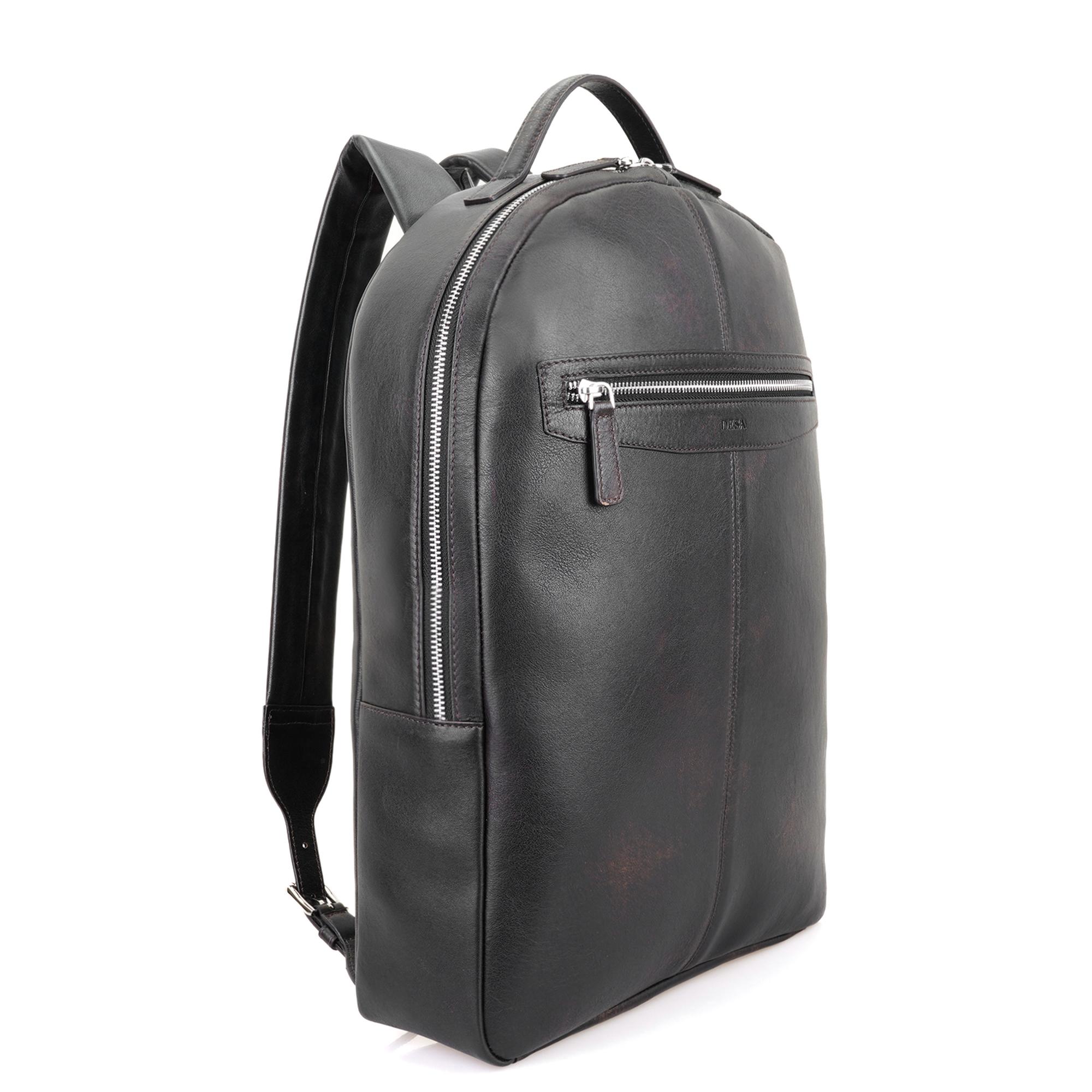 Barnaby Kahve Deri Sırt Çantası