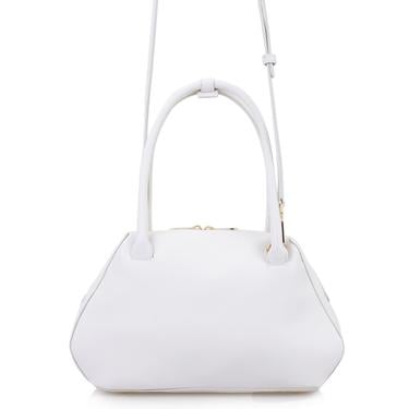  Lillesol Beyaz Kadın Deri Omuz Çantası