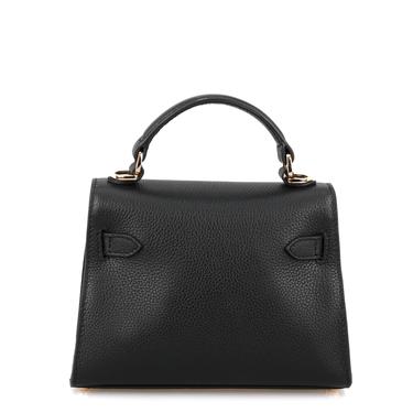  Hannah Siyah Kadın Deri El Çantası