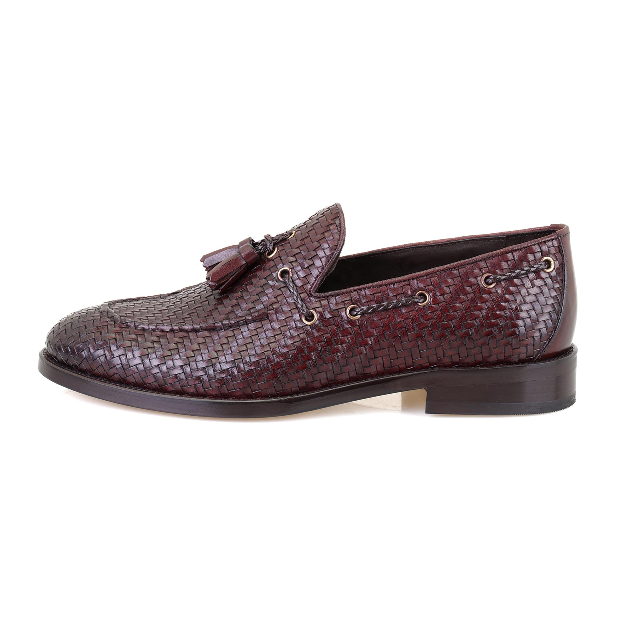 Ronald Kahve Erkek Deri Loafer