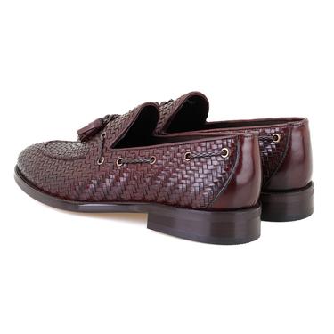  Ronald Kahve Erkek Deri Loafer