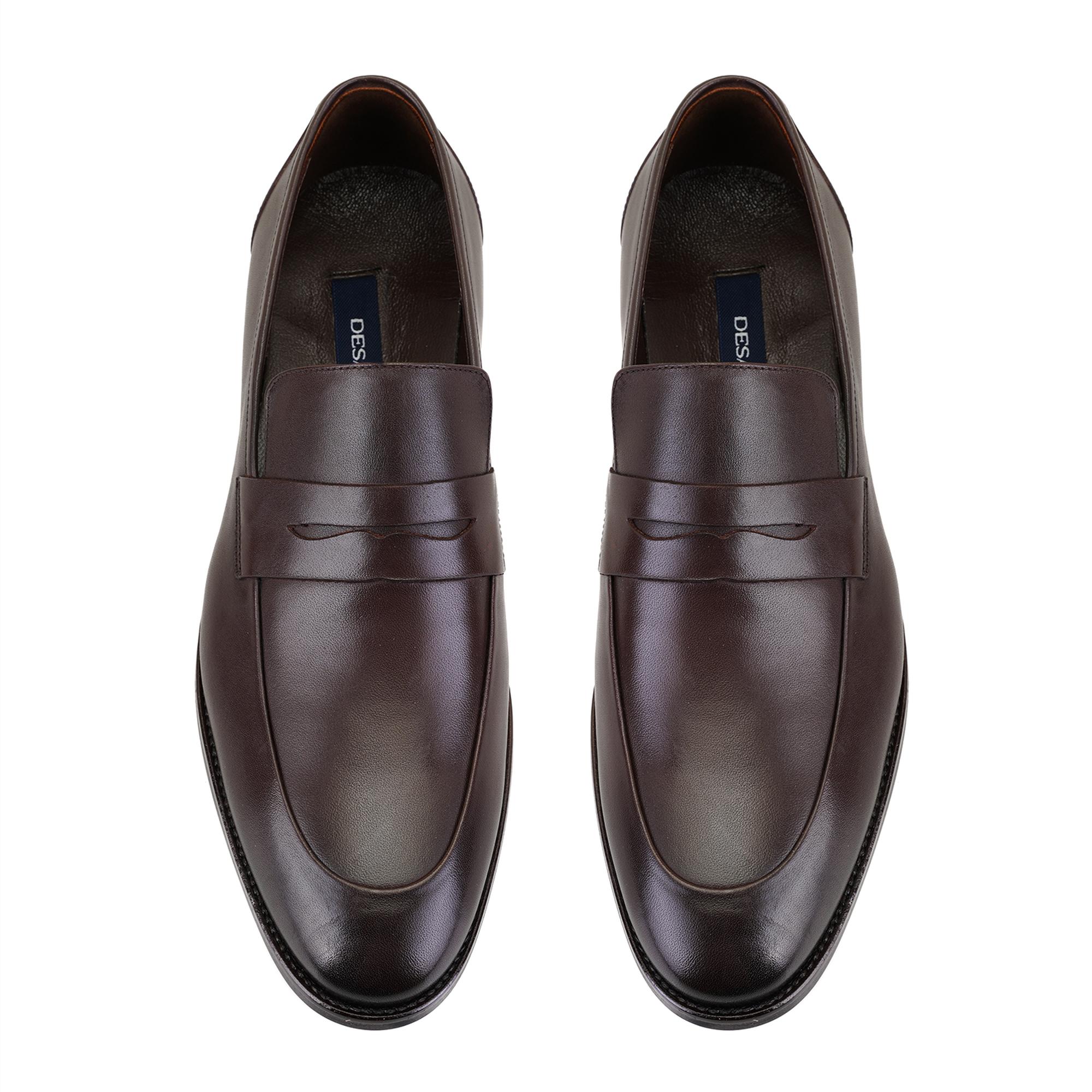 Russell Kahve Erkek Deri Klasik Ayakkabı