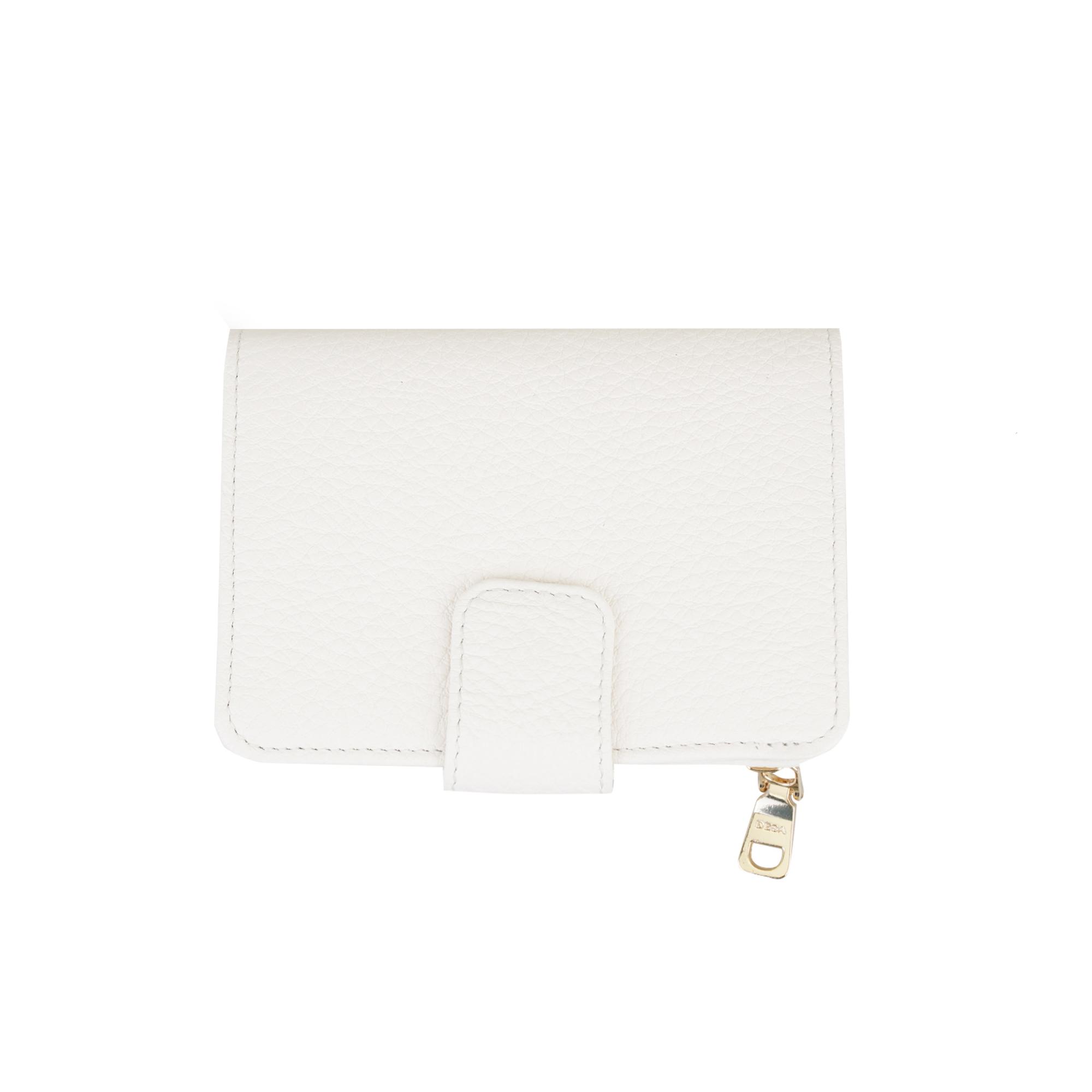 Harriet Beyaz Kadın Deri Cüzdan
