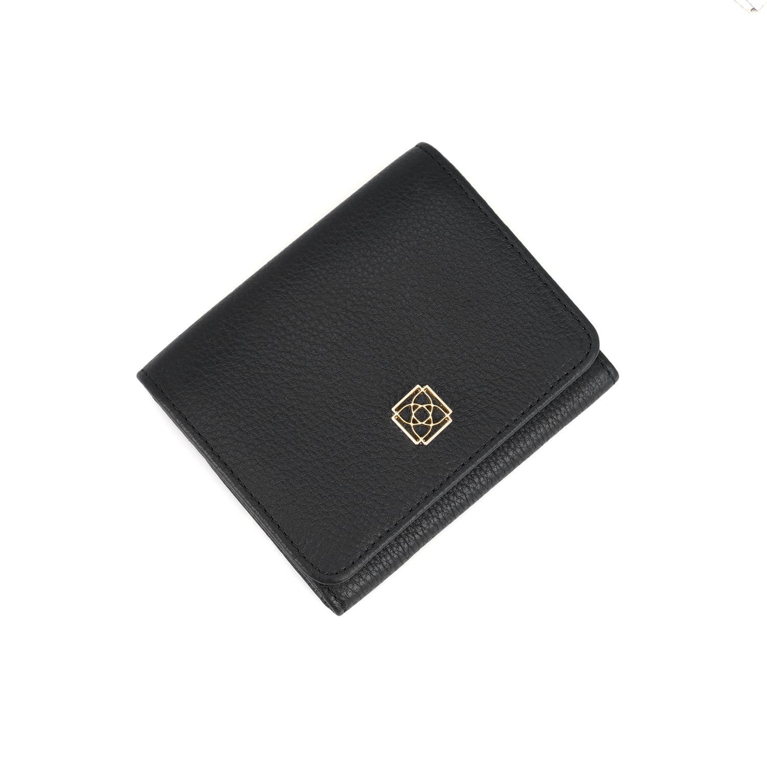  Heleno Siyah Kadın Deri Cüzdan