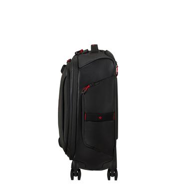  Samsonite Siyah Ecodiver - 4 Tekerlekli Duffle 55 cm Kabin Boy Valiz