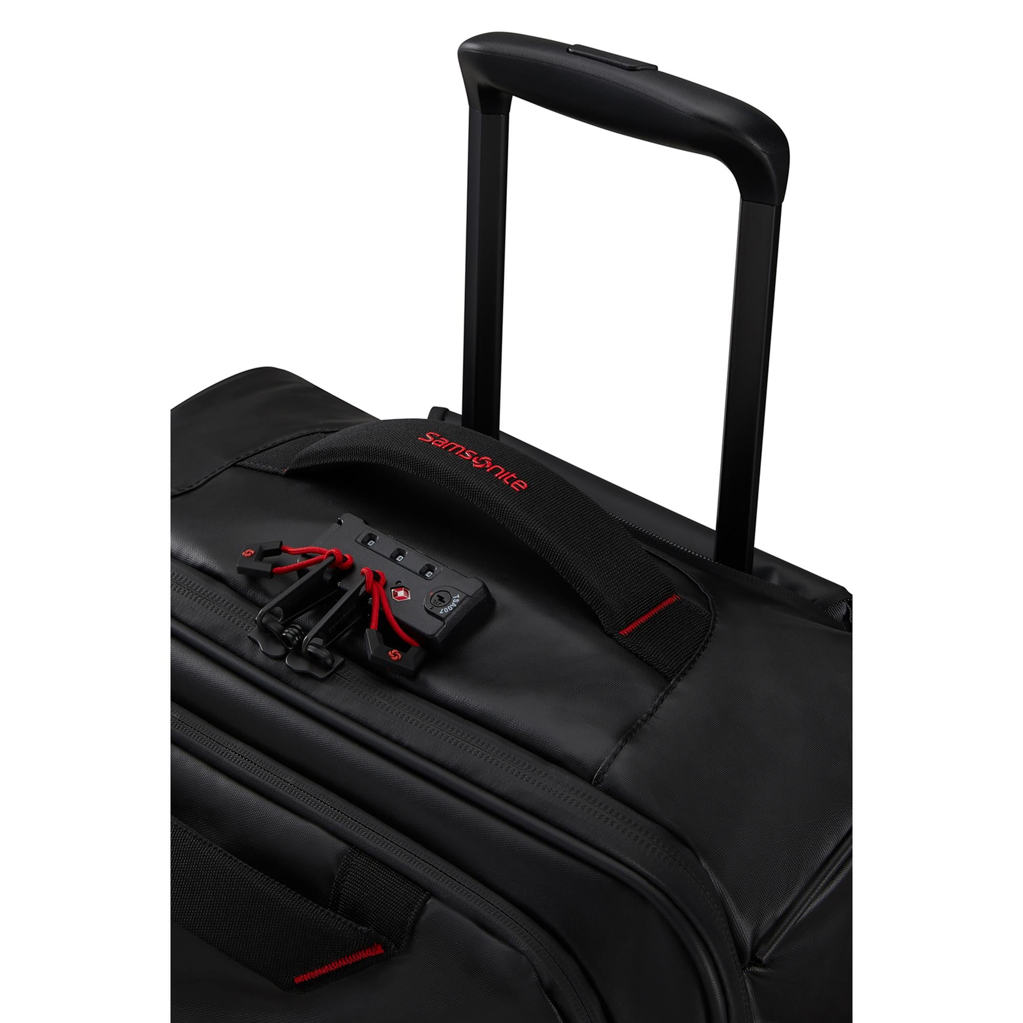 Samsonite Siyah Ecodiver - 4 Tekerlekli Duffle 55 cm Kabin Boy Valiz