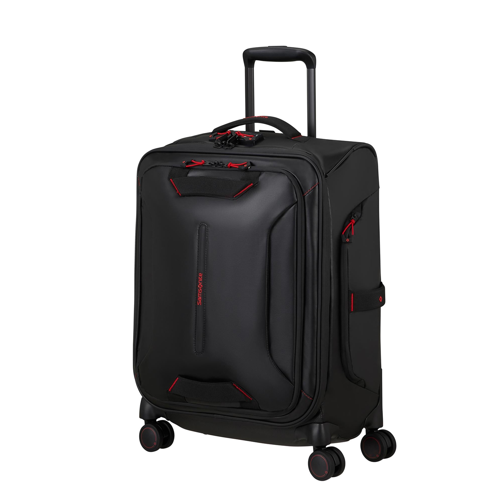Samsonite Siyah Ecodiver - 4 Tekerlekli Duffle 55 cm Kabin Boy Valiz