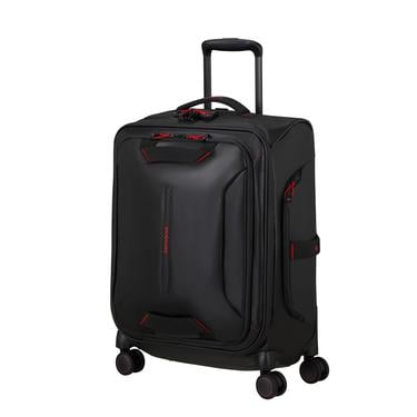  Samsonite Siyah Ecodiver - 4 Tekerlekli Duffle 55 cm Kabin Boy Valiz