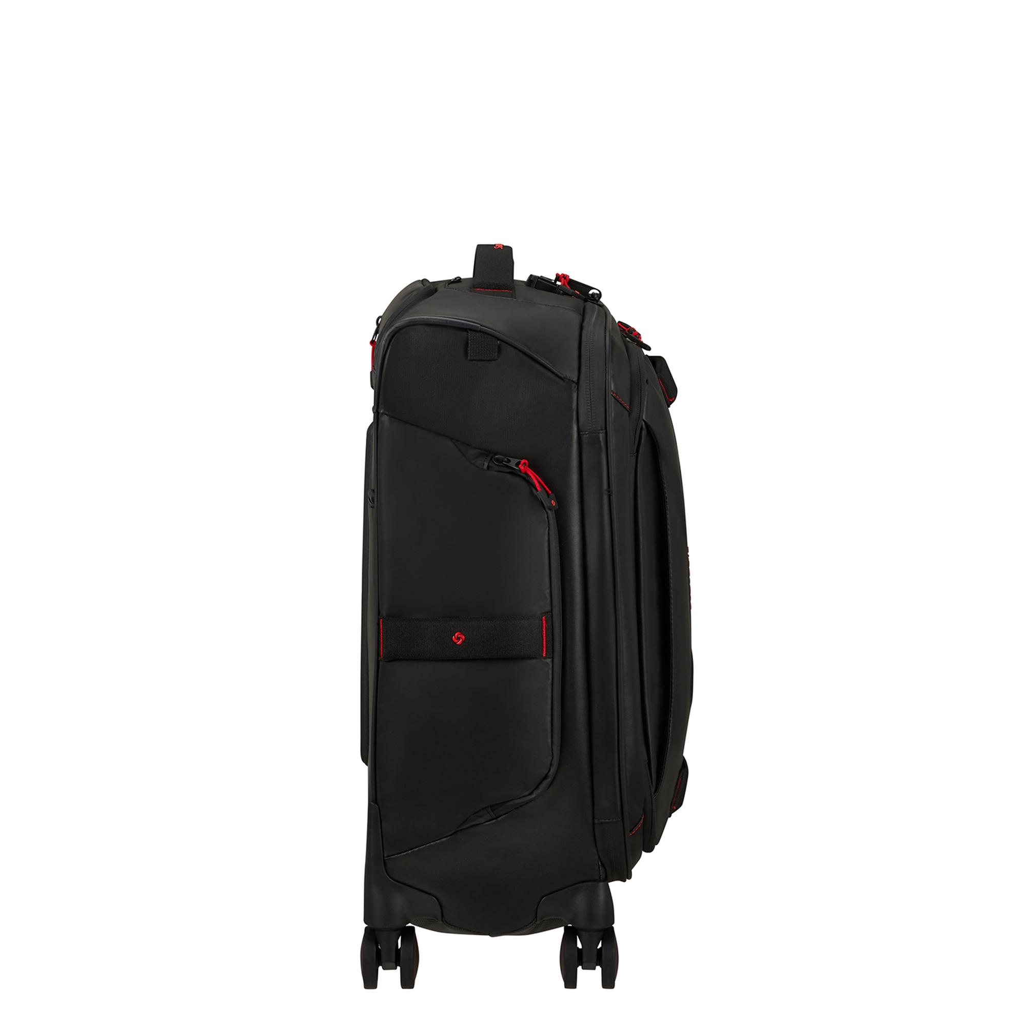 Samsonite Siyah Ecodiver - 4 Tekerlekli Duffle 55 cm Kabin Boy Valiz