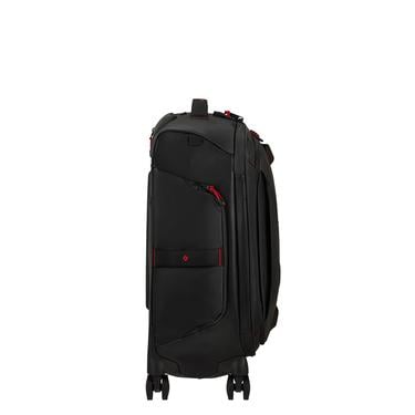  Samsonite Siyah Ecodiver - 4 Tekerlekli Duffle 55 cm Kabin Boy Valiz