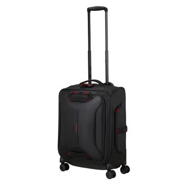  Samsonite Siyah Ecodiver - 4 Tekerlekli Duffle 55 cm Kabin Boy Valiz
