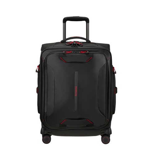 Samsonite Siyah Ecodiver - 4 Tekerlekli Duffle 55 cm Kabin Boy Valiz