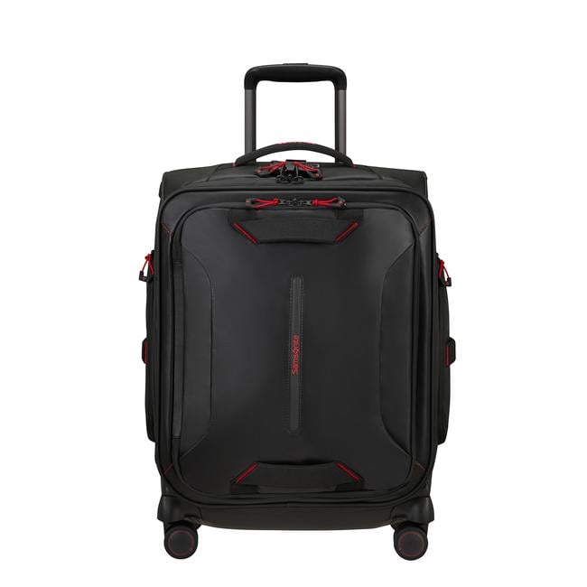  Samsonite Siyah Ecodiver - 4 Tekerlekli Duffle 55 cm Kabin Boy Valiz