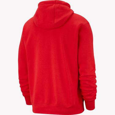  Nike Sportswear Club Pullover Erkek Kırmızı Sweatshirt