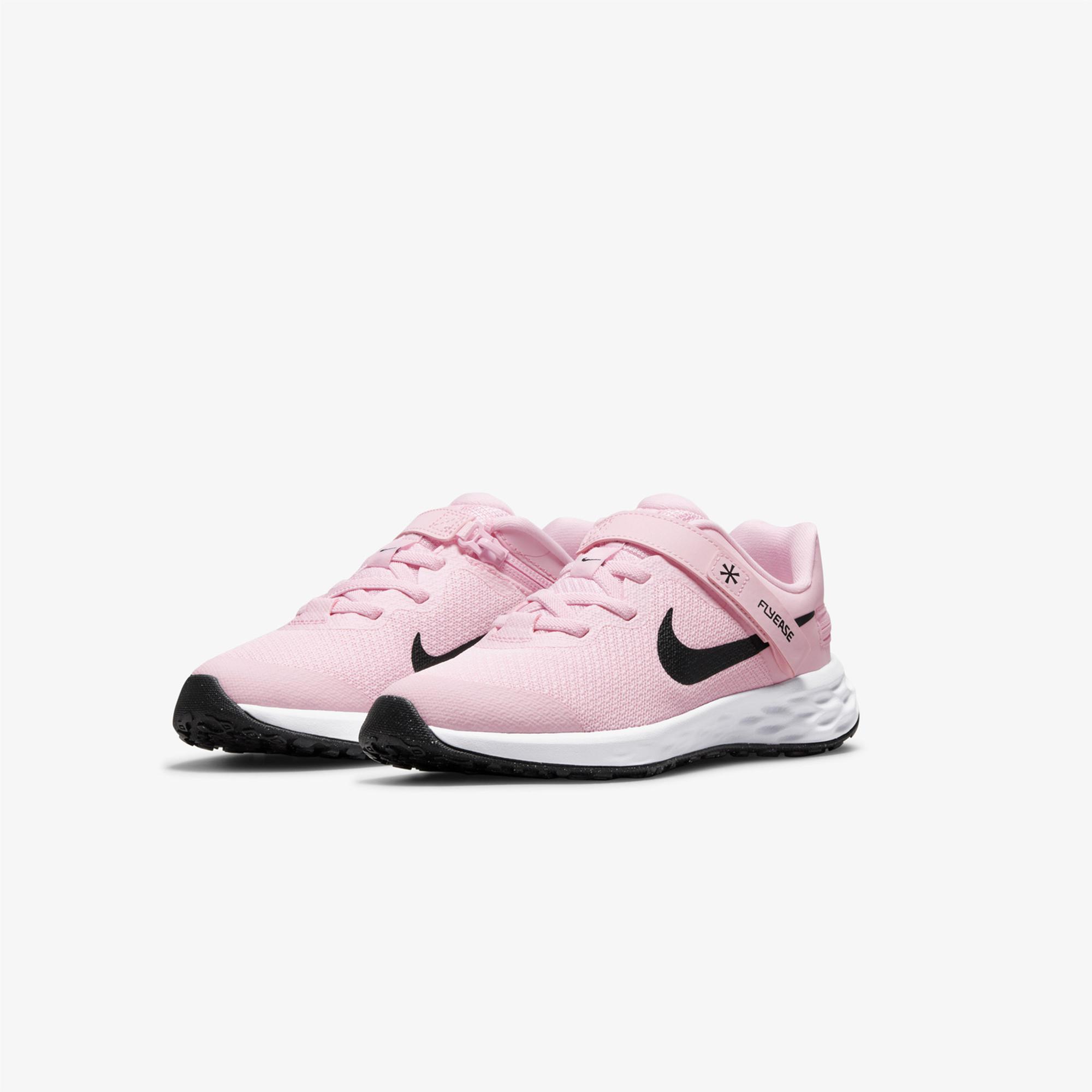 Nike Revolution 6 Flyease Next Nature Çocuk Pembe Spor Ayakkabı