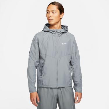  Nike Repel Miler Erkek Gri Rüzgarlık
