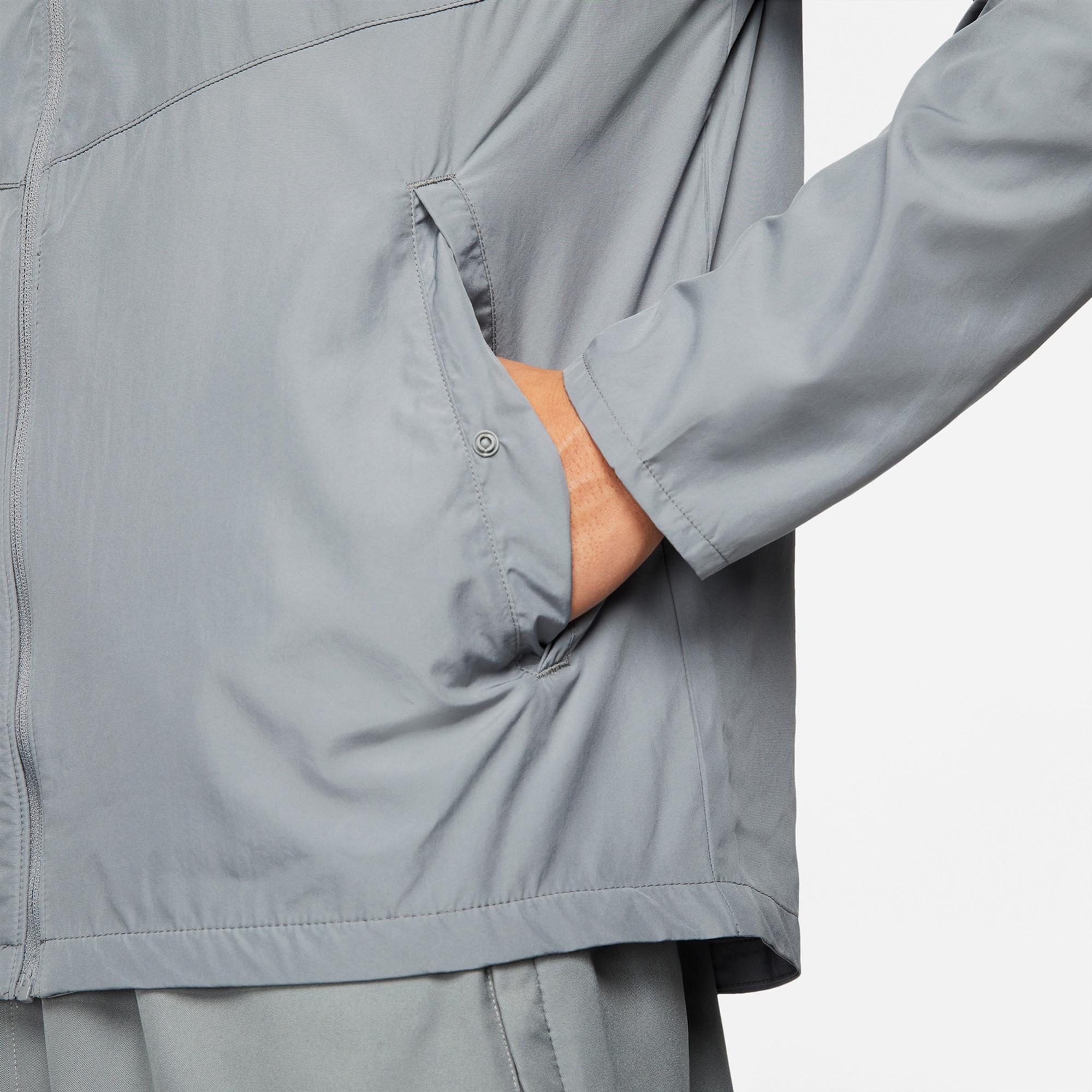 Nike Repel Miler Erkek Gri Rüzgarlık