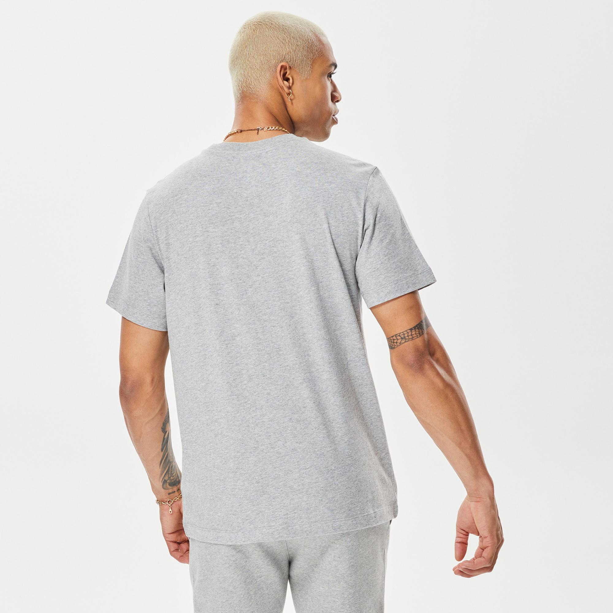 Nike Sportswear Club Erkek Gri T-Shirt