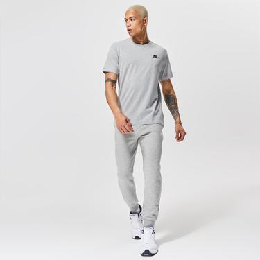  Nike Sportswear Club Erkek Gri T-Shirt