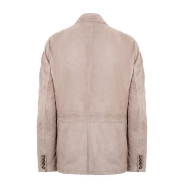  Antonin Kahve Erkek Süet Deri Safari Ceket