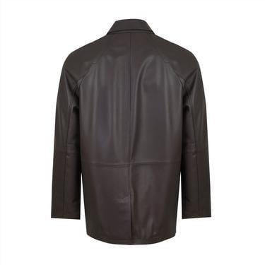  Bastion Kahve Erkek Deri Palto