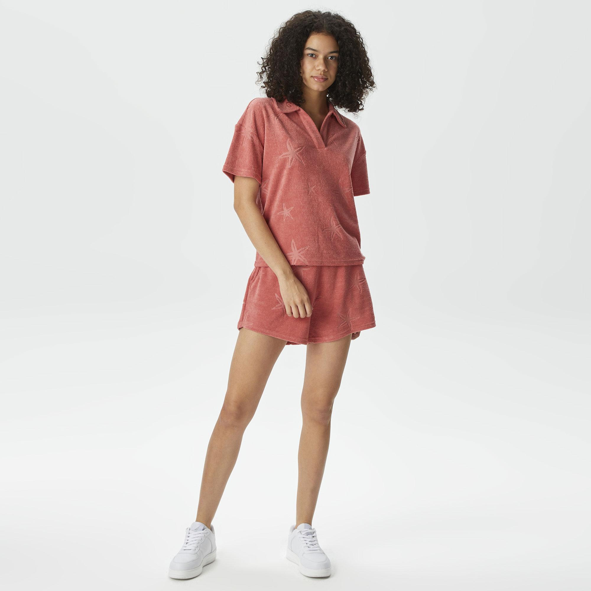 Nautica Kadın Kiremit Relaxed Fit Şort