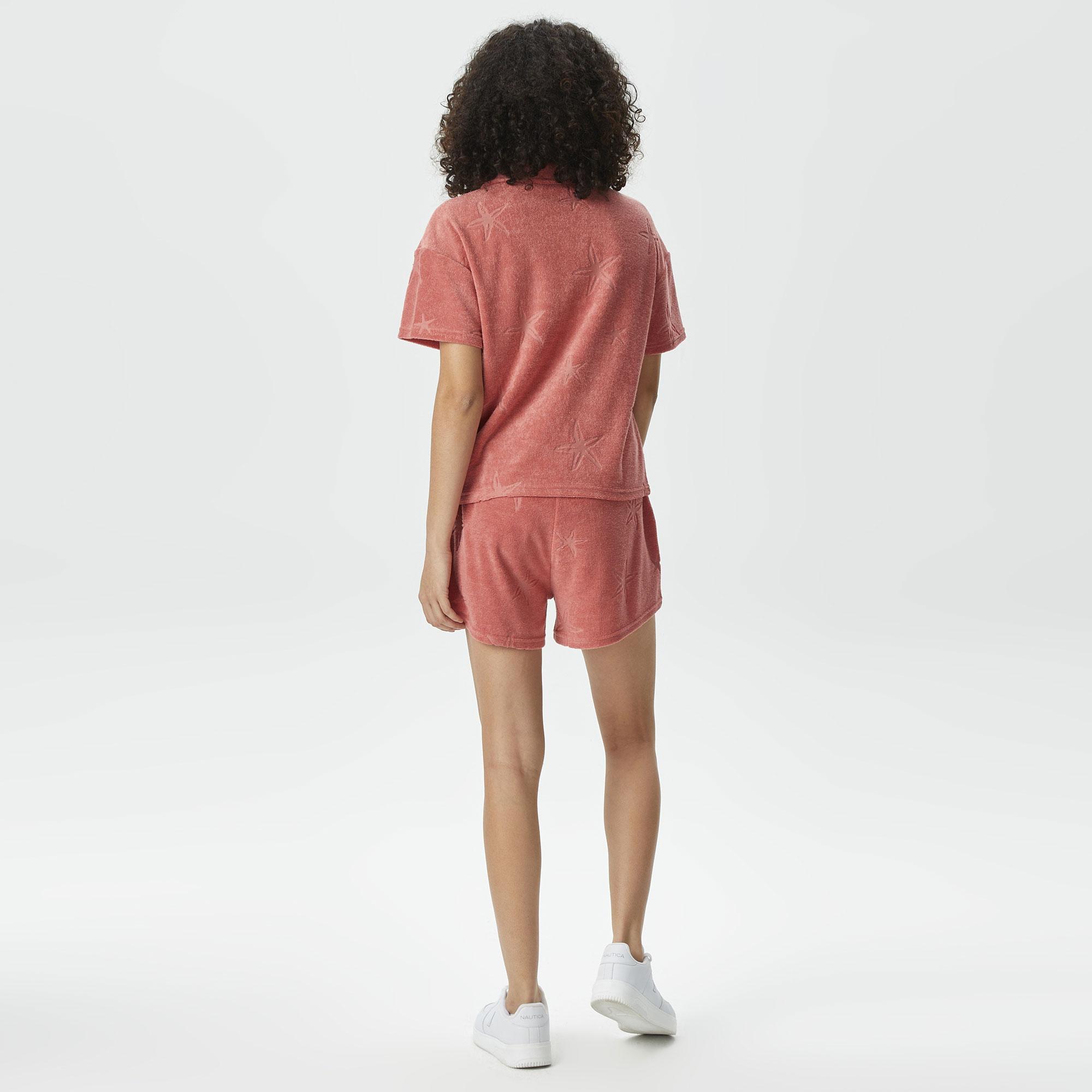 Nautica Kadın Kiremit Relaxed Fit Şort