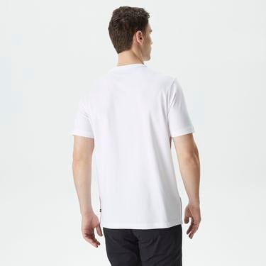  Nautica Erkek Beyaz Standart Fit T-Shirt